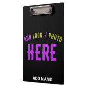 MODERNE, STYLISCH ZOLLBARE, SCHWARZE VERIFIZIERTE KLEMMBRETT (Links)