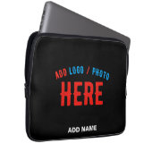 MODERNE, STYLISCH ZOLLBARE, SCHWARZE VERIFIZIERTE LAPTOPSCHUTZHÜLLE (Vorne Rechts)