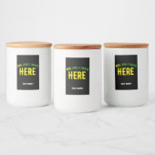 MODERNE, STYLISCH ZOLLBARE, SCHWARZE VERIFIZIERTE  LEBENSMITTELETIKETT (Flaschen)