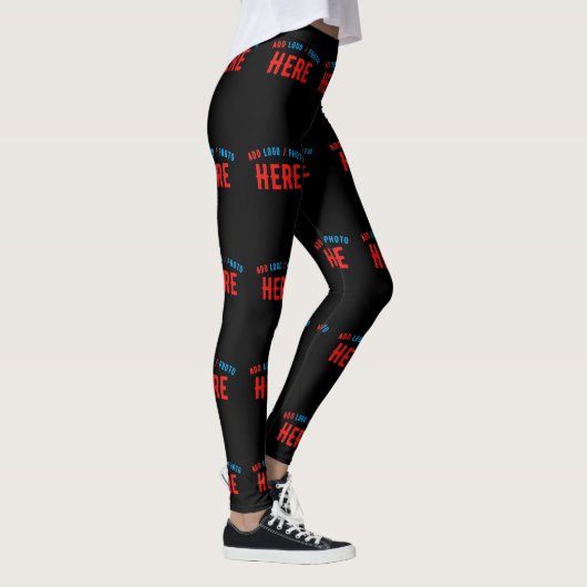 MODERNE, STYLISCH ZOLLBARE, SCHWARZE VERIFIZIERTE LEGGINGS (Rechts)