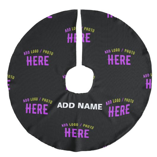 MODERNE, STYLISCH ZOLLBARE, SCHWARZE VERIFIZIERTE LEINENIMITAT WEIHNACHTSBAUMDECKE (Vorderseite)