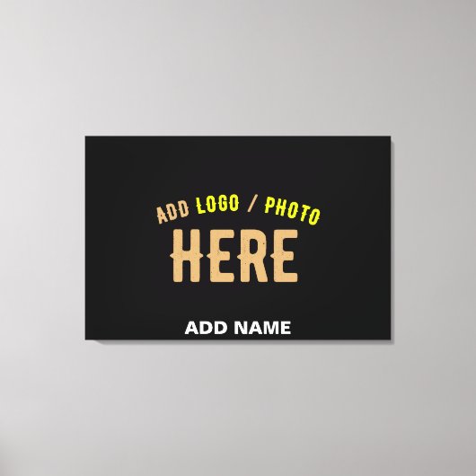 MODERNE, STYLISCH ZOLLBARE, SCHWARZE VERIFIZIERTE LEINWANDDRUCK (Vorderseite)