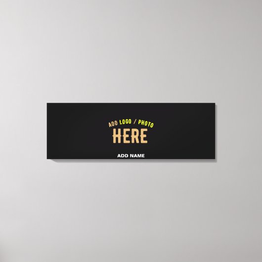 MODERNE, STYLISCH ZOLLBARE, SCHWARZE VERIFIZIERTE  LEINWANDDRUCK (Vorderseite)