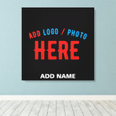 MODERNE, STYLISCH ZOLLBARE, SCHWARZE VERIFIZIERTE LEINWANDDRUCK (Insitu (Holzboden))