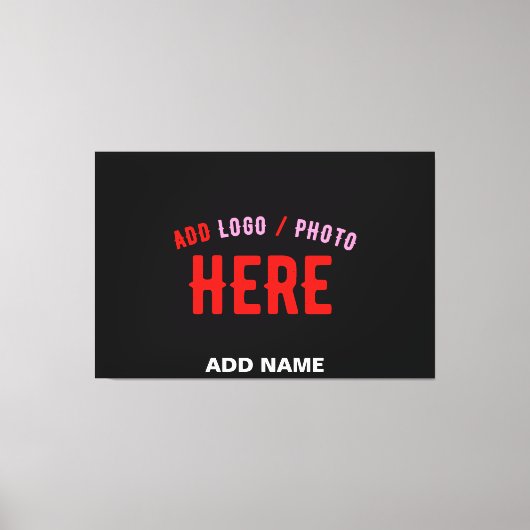 MODERNE, STYLISCH ZOLLBARE, SCHWARZE VERIFIZIERTE  LEINWANDDRUCK (Vorderseite)