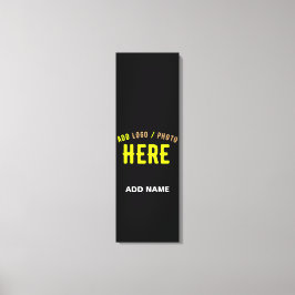 MODERNE, STYLISCH ZOLLBARE, SCHWARZE VERIFIZIERTE  LEINWANDDRUCK