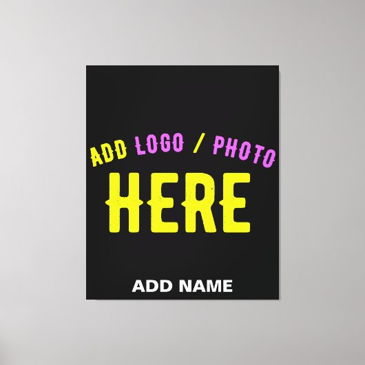 MODERNE, STYLISCH ZOLLBARE, SCHWARZE VERIFIZIERTE  LEINWANDDRUCK (Vorderseite)