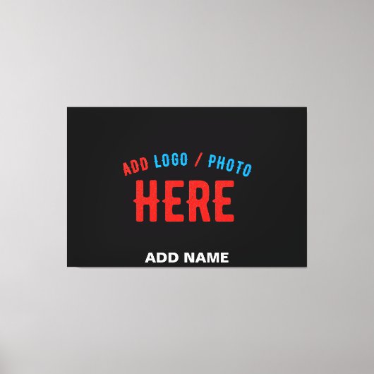 MODERNE, STYLISCH ZOLLBARE, SCHWARZE VERIFIZIERTE  LEINWANDDRUCK (Vorderseite)