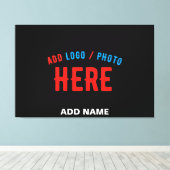 MODERNE, STYLISCH ZOLLBARE, SCHWARZE VERIFIZIERTE  LEINWANDDRUCK (Insitu (Holzboden))