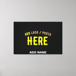 MODERNE, STYLISCH ZOLLBARE, SCHWARZE VERIFIZIERTE  LEINWANDDRUCK