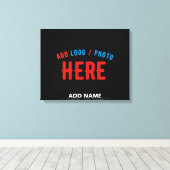 MODERNE, STYLISCH ZOLLBARE, SCHWARZE VERIFIZIERTE  LEINWANDDRUCK (Insitu (Holzboden))