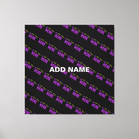 MODERNE, STYLISCH ZOLLBARE, SCHWARZE VERIFIZIERTE  LEINWANDDRUCK (Vorderseite)