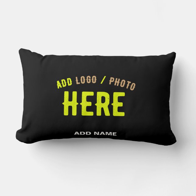 MODERNE, STYLISCH ZOLLBARE, SCHWARZE VERIFIZIERTE  LENDENKISSEN (Vorderseite)