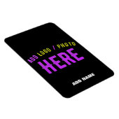 MODERNE, STYLISCH ZOLLBARE, SCHWARZE VERIFIZIERTE MAGNET (Rechte Seite)