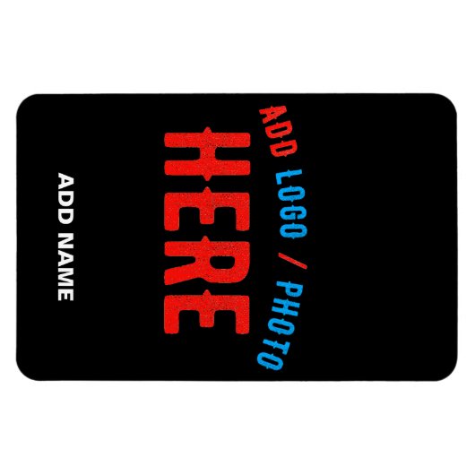 MODERNE, STYLISCH ZOLLBARE, SCHWARZE VERIFIZIERTE MAGNET (Horizontal)