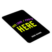 MODERNE, STYLISCH ZOLLBARE, SCHWARZE VERIFIZIERTE MAGNET (Rechte Seite)