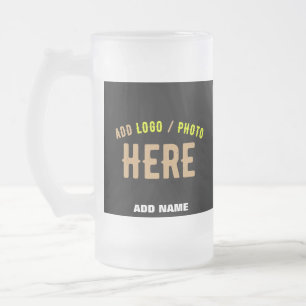 MODERNE, STYLISCH ZOLLBARE, SCHWARZE VERIFIZIERTE  MATTGLAS BIERGLAS