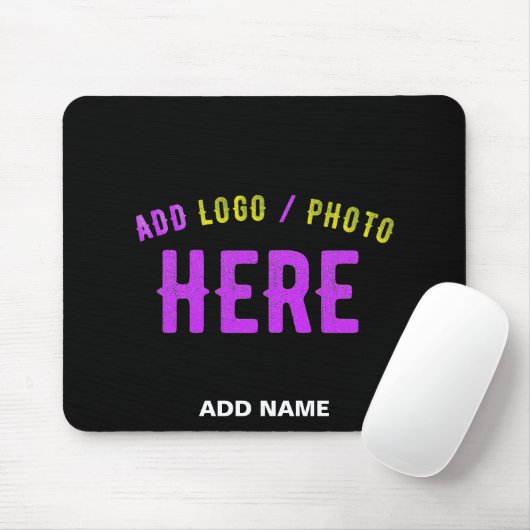 MODERNE, STYLISCH ZOLLBARE, SCHWARZE VERIFIZIERTE MOUSEPAD (Mit Mouse)