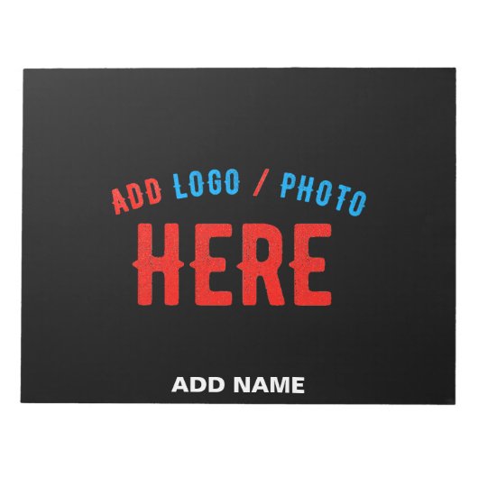 MODERNE, STYLISCH ZOLLBARE, SCHWARZE VERIFIZIERTE  NOTIZBLOCK (Vorderseite)