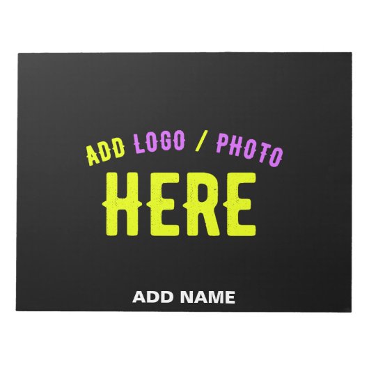 MODERNE, STYLISCH ZOLLBARE, SCHWARZE VERIFIZIERTE NOTIZBLOCK (Vorderseite)