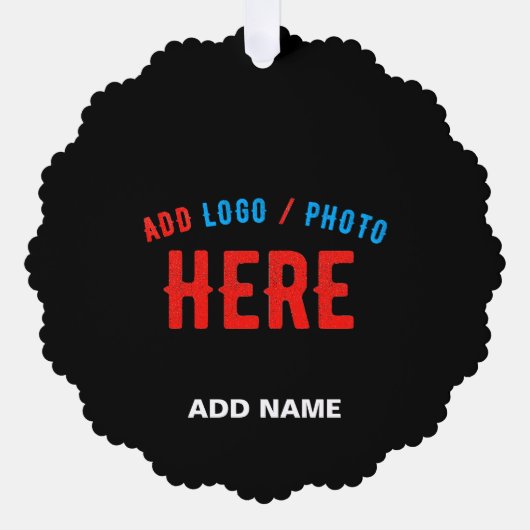 MODERNE, STYLISCH ZOLLBARE, SCHWARZE VERIFIZIERTE  ORNAMENT KARTE (Vorderseite)