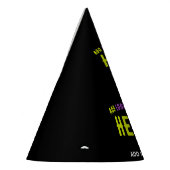 MODERNE, STYLISCH ZOLLBARE, SCHWARZE VERIFIZIERTE  PARTYHÜTCHEN (Links)