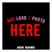 MODERNE, STYLISCH ZOLLBARE, SCHWARZE VERIFIZIERTE POSTER (Vorderseite)