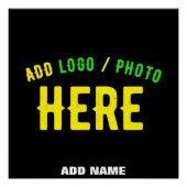 MODERNE, STYLISCH ZOLLBARE, SCHWARZE VERIFIZIERTE POSTER (Vorderseite)