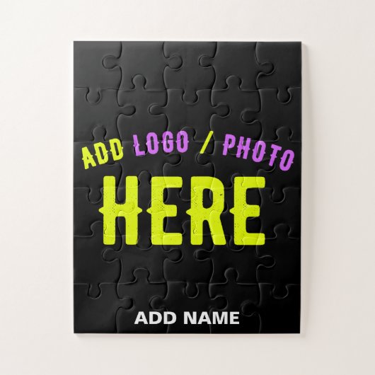 MODERNE, STYLISCH ZOLLBARE, SCHWARZE VERIFIZIERTE PUZZLE (Vertikal)