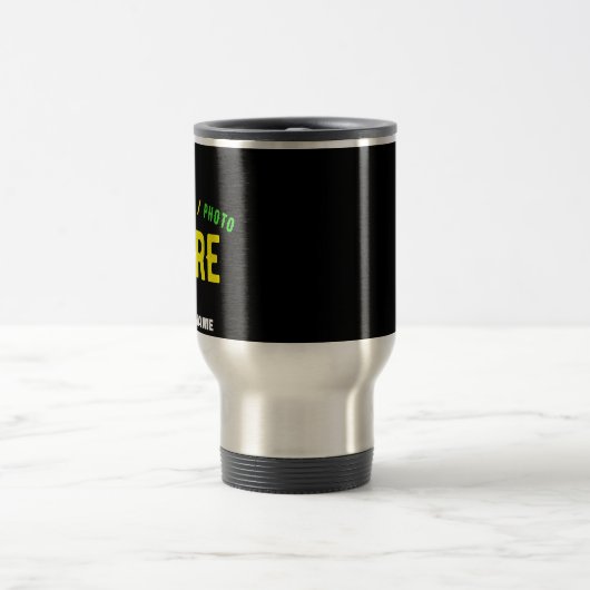 MODERNE, STYLISCH ZOLLBARE, SCHWARZE VERIFIZIERTE  REISEBECHER (Mittel)