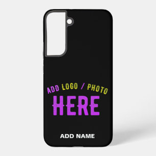 MODERNE, STYLISCH ZOLLBARE, SCHWARZE VERIFIZIERTE  SAMSUNG GALAXY HÜLLE