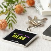 MODERNE, STYLISCH ZOLLBARE, SCHWARZE VERIFIZIERTE  SCHLÜSSELANHÄNGER (Seite)