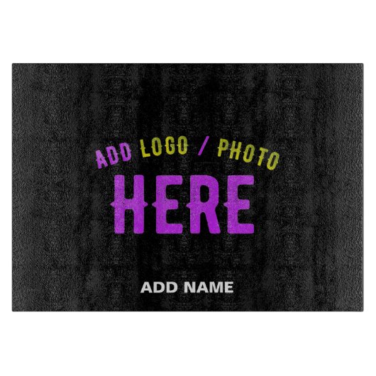 MODERNE, STYLISCH ZOLLBARE, SCHWARZE VERIFIZIERTE  SCHNEIDEBRETT (Vorderseite)