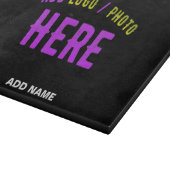 MODERNE, STYLISCH ZOLLBARE, SCHWARZE VERIFIZIERTE  SCHNEIDEBRETT (Ecke)