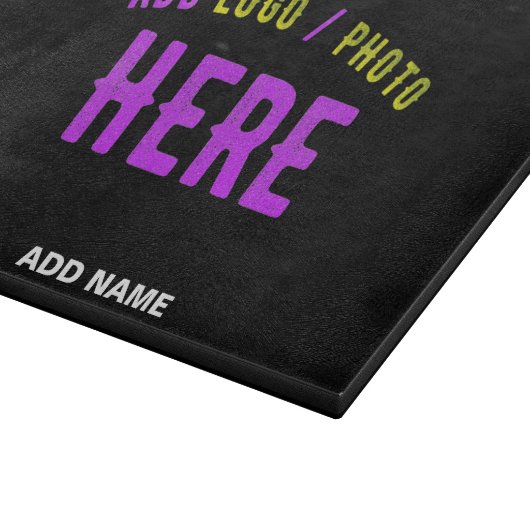 MODERNE, STYLISCH ZOLLBARE, SCHWARZE VERIFIZIERTE  SCHNEIDEBRETT (Ecke)