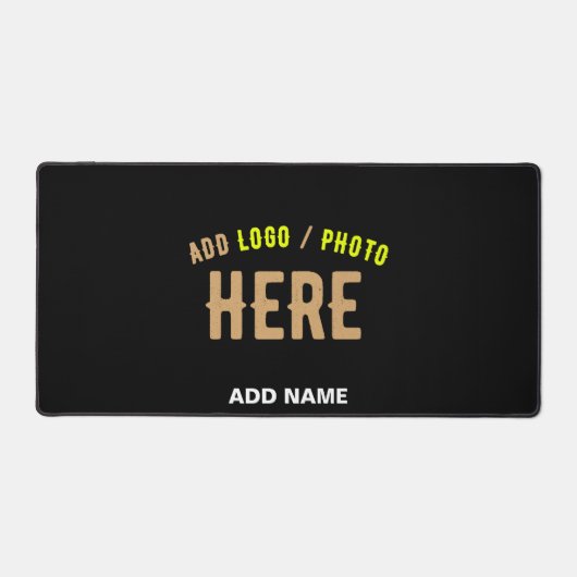 MODERNE, STYLISCH ZOLLBARE, SCHWARZE VERIFIZIERTE  SCHREIBTISCHUNTERLAGE (Vorderseite)