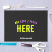 MODERNE, STYLISCH ZOLLBARE, SCHWARZE VERIFIZIERTE  SEIDENPAPIER (Handwerk)