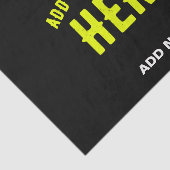 MODERNE, STYLISCH ZOLLBARE, SCHWARZE VERIFIZIERTE  SEIDENPAPIER (Ausschnitt)