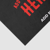 MODERNE, STYLISCH ZOLLBARE, SCHWARZE VERIFIZIERTE  SEIDENPAPIER (Ausschnitt)