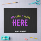 MODERNE, STYLISCH ZOLLBARE, SCHWARZE VERIFIZIERTE SEIDENPAPIER (Basteln)