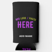 MODERNE, STYLISCH ZOLLBARE, SCHWARZE VERIFIZIERTE  SELTERS DOSENKÜHLER (Rückseite)