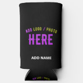 MODERNE, STYLISCH ZOLLBARE, SCHWARZE VERIFIZIERTE  SELTERS DOSENKÜHLER (Vorderseite)