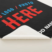 MODERNE, STYLISCH ZOLLBARE, SCHWARZE VERIFIZIERTE SHERPADECKE (3/4)