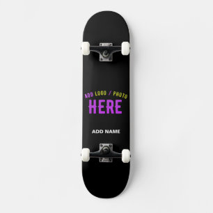 MODERNE, STYLISCH ZOLLBARE, SCHWARZE VERIFIZIERTE SKATEBOARD