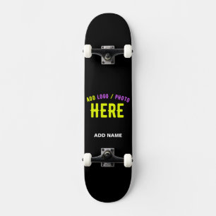 MODERNE, STYLISCH ZOLLBARE, SCHWARZE VERIFIZIERTE SKATEBOARD