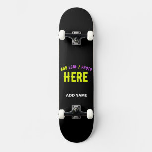 MODERNE, STYLISCH ZOLLBARE, SCHWARZE VERIFIZIERTE SKATEBOARD