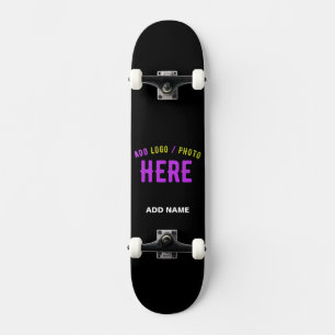 MODERNE, STYLISCH ZOLLBARE, SCHWARZE VERIFIZIERTE SKATEBOARD