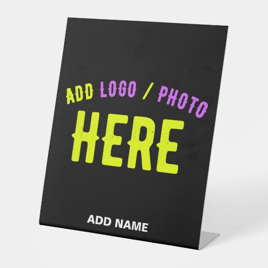 MODERNE, STYLISCH ZOLLBARE, SCHWARZE VERIFIZIERTE SOCKELSCHILD (Vorderseite)