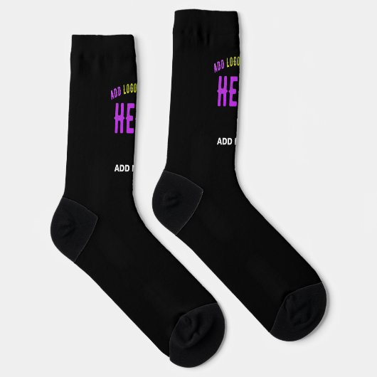 MODERNE, STYLISCH ZOLLBARE, SCHWARZE VERIFIZIERTE SOCKEN (Rechts)