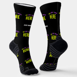MODERNE, STYLISCH ZOLLBARE, SCHWARZE VERIFIZIERTE  SOCKEN